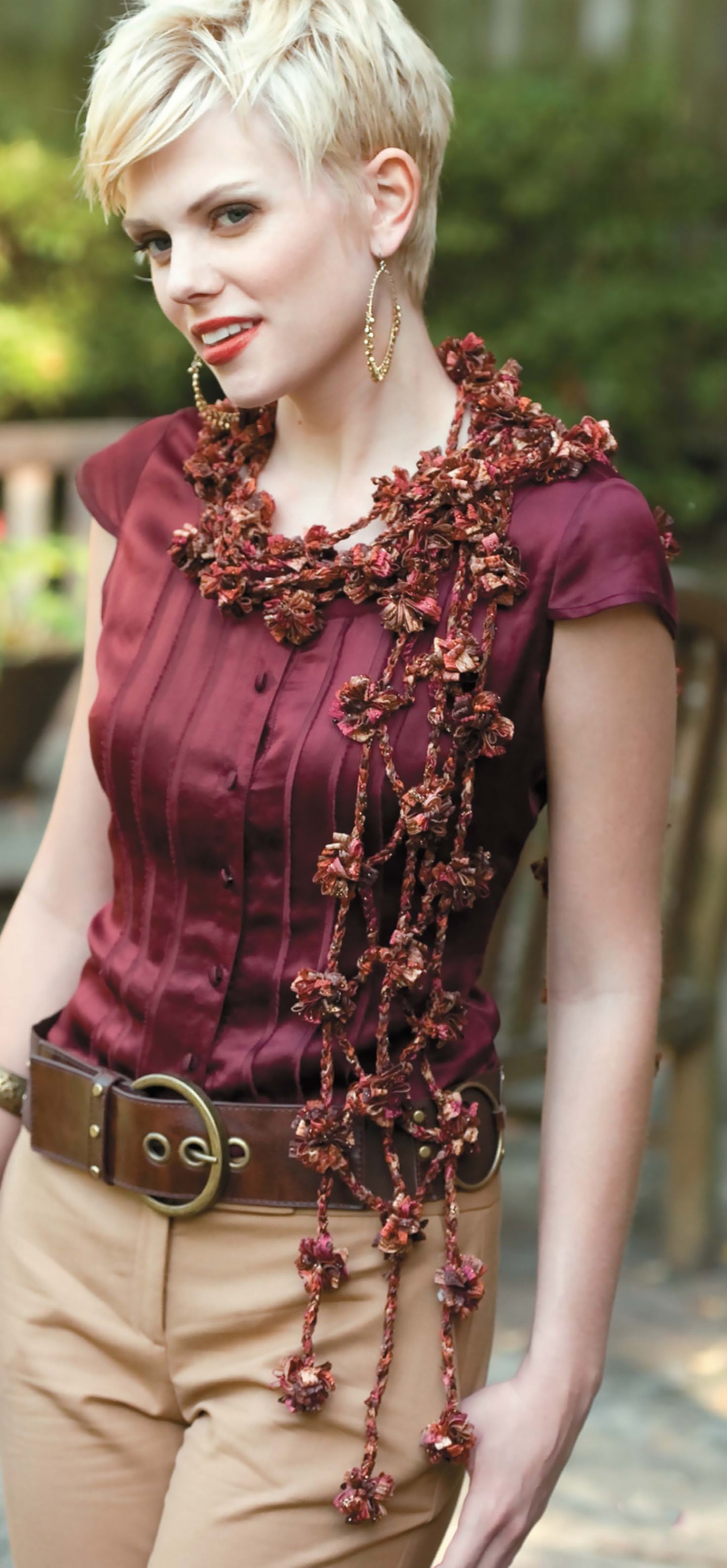 Teach Yourself Crochet Ribbon Accents