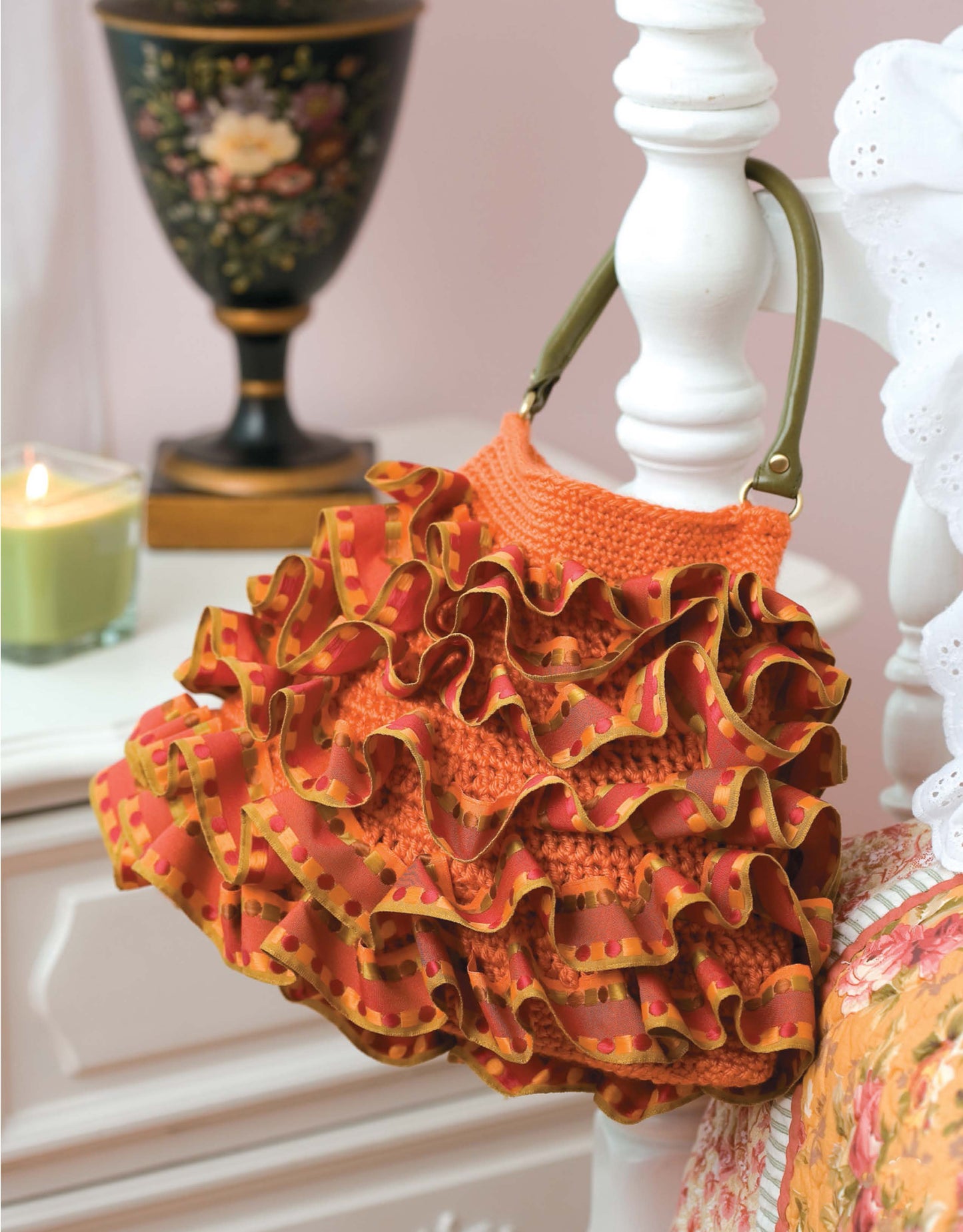 Teach Yourself Crochet Ribbon Accents