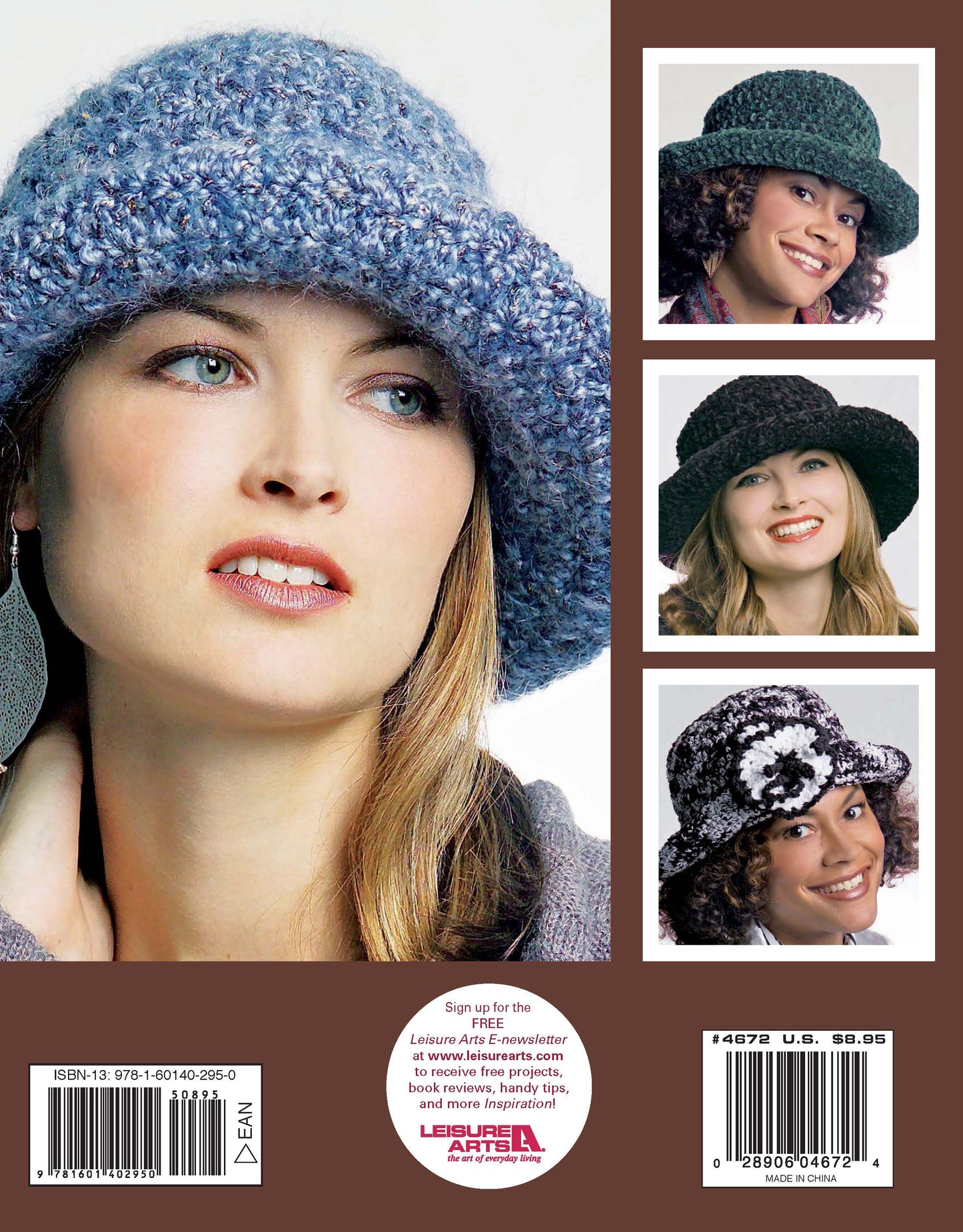 Crocheted Hats for the Beginner