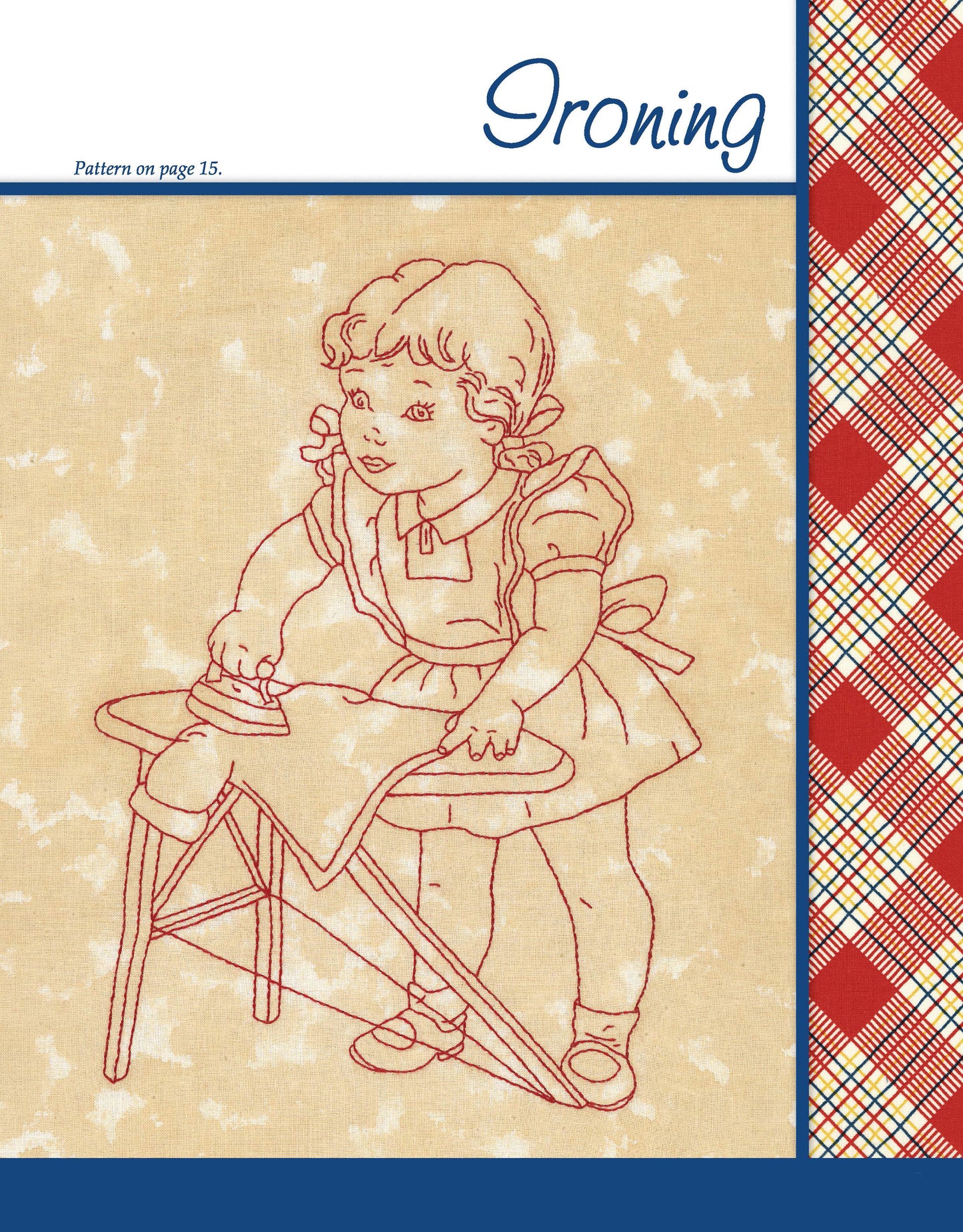 Work & Play, Redwork Through the Day