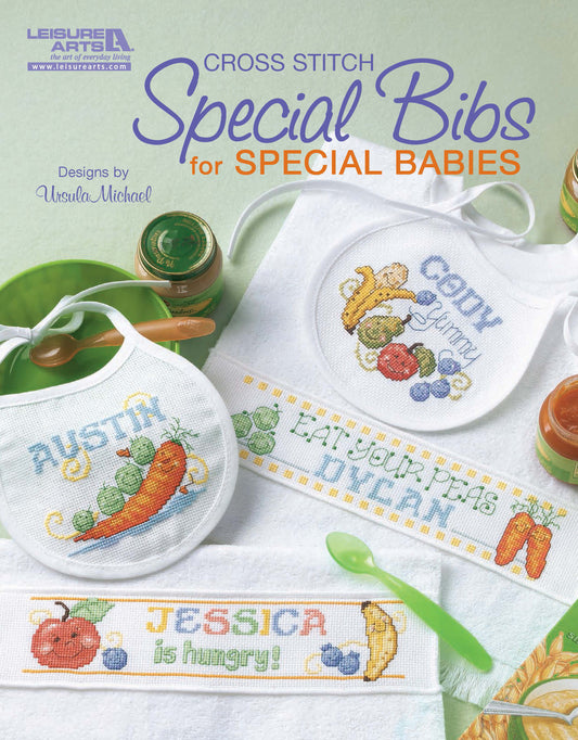 Cross Stitch Special Bibs for Special Babies