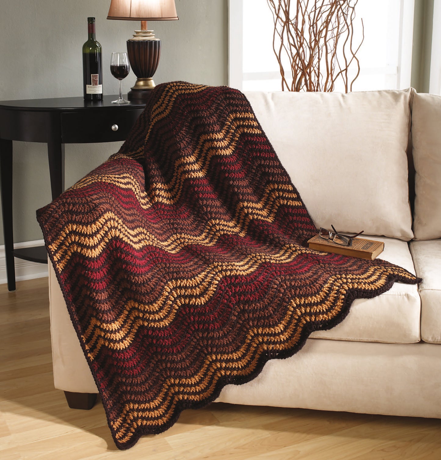 The Best of Mary Maxim Ripple Afghans