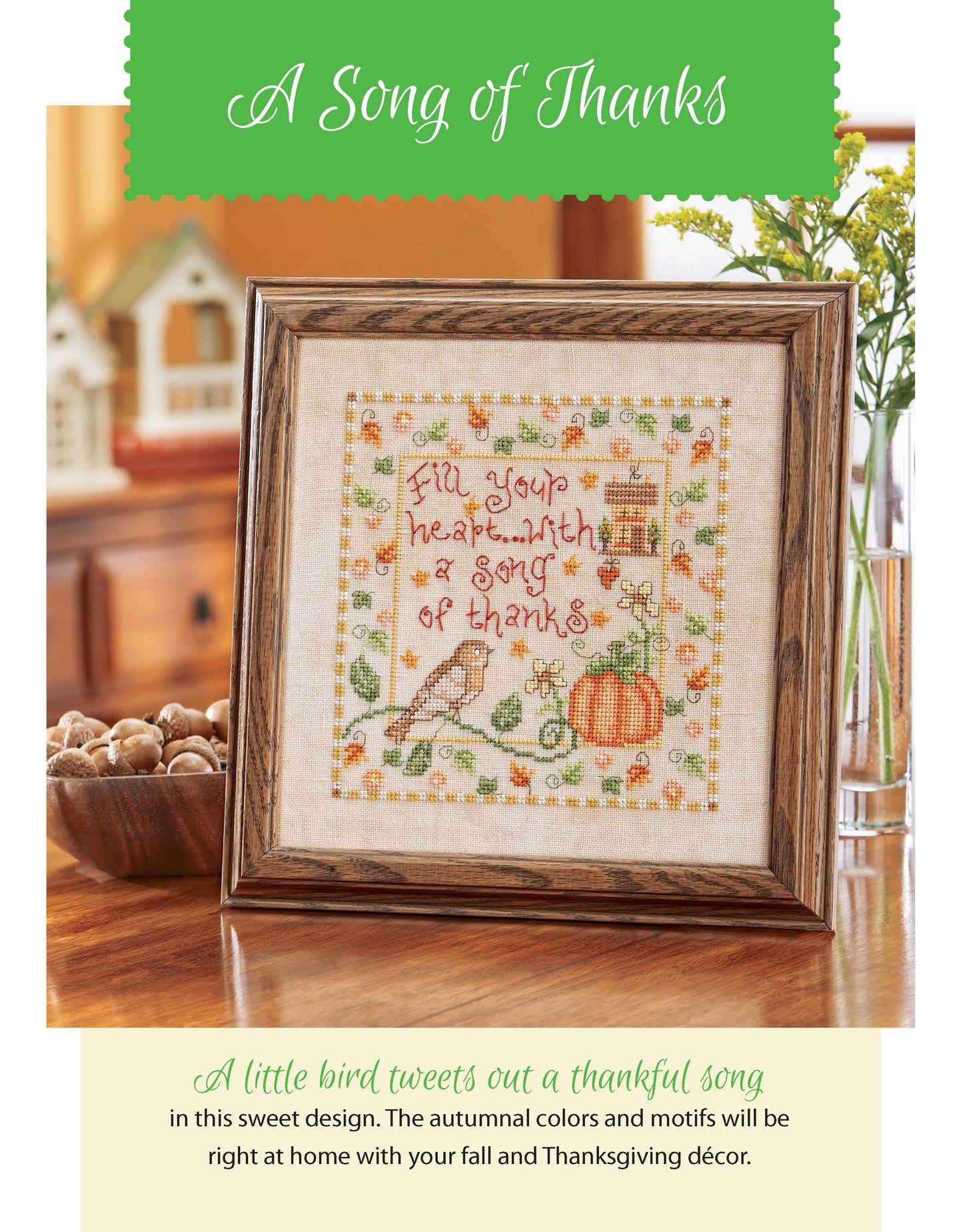 Sweet Sentiments Cross Stitch