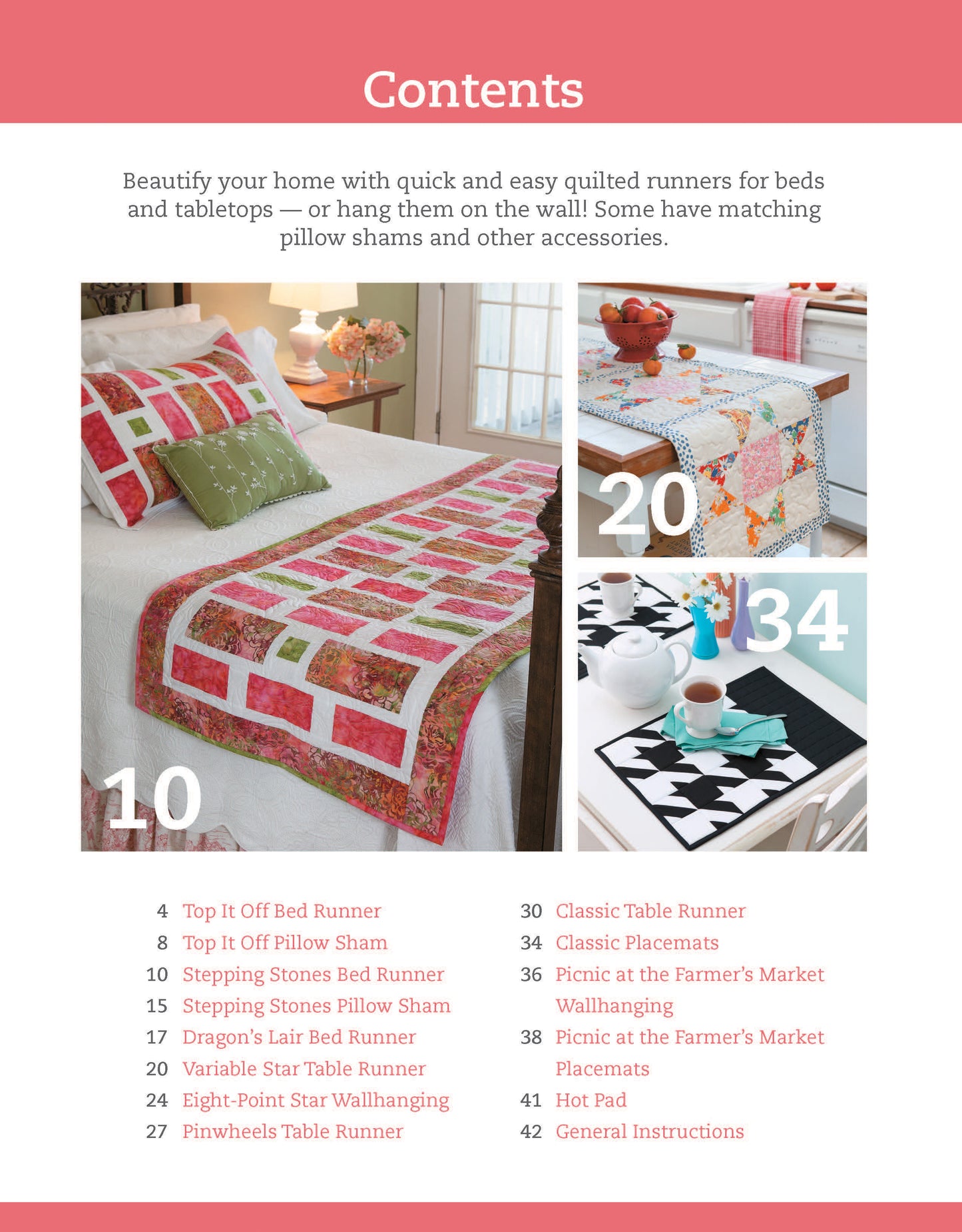 Runners for the Bed & Tabletop