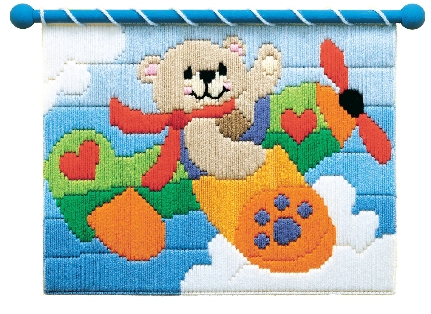 Teach Me to Long Stitch Plastic Canvas