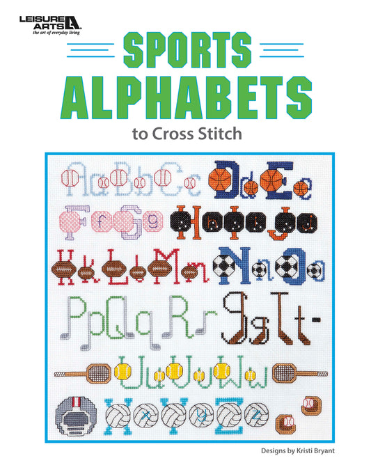 Sports Alphabets To Cross Stitch