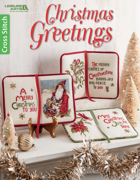 Cross Stitched Christmas Greetings