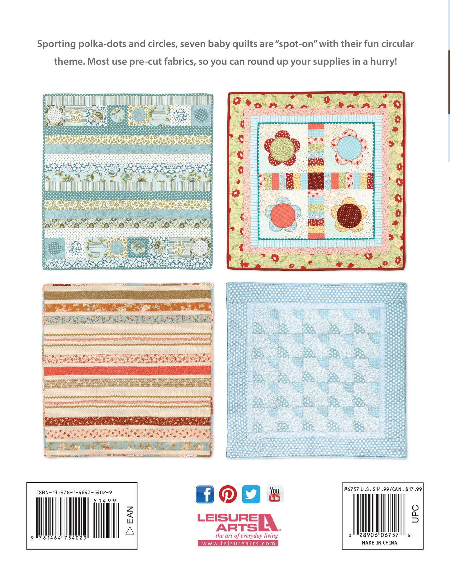 Lots of Dots Baby Quilts