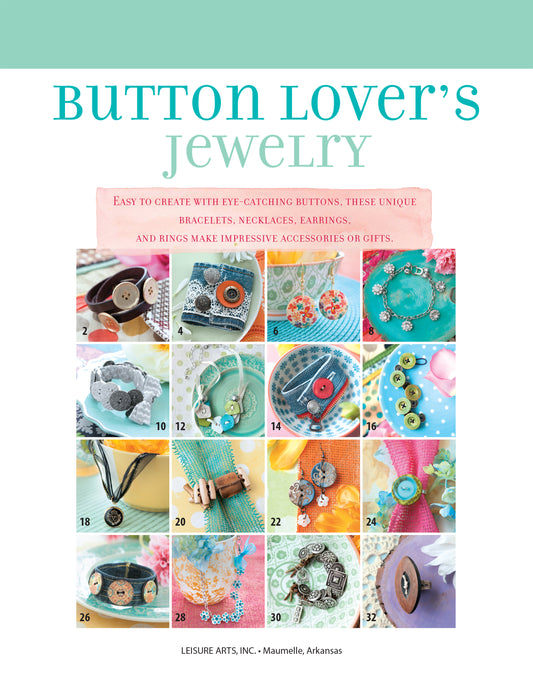 Button Lover's Jewelry