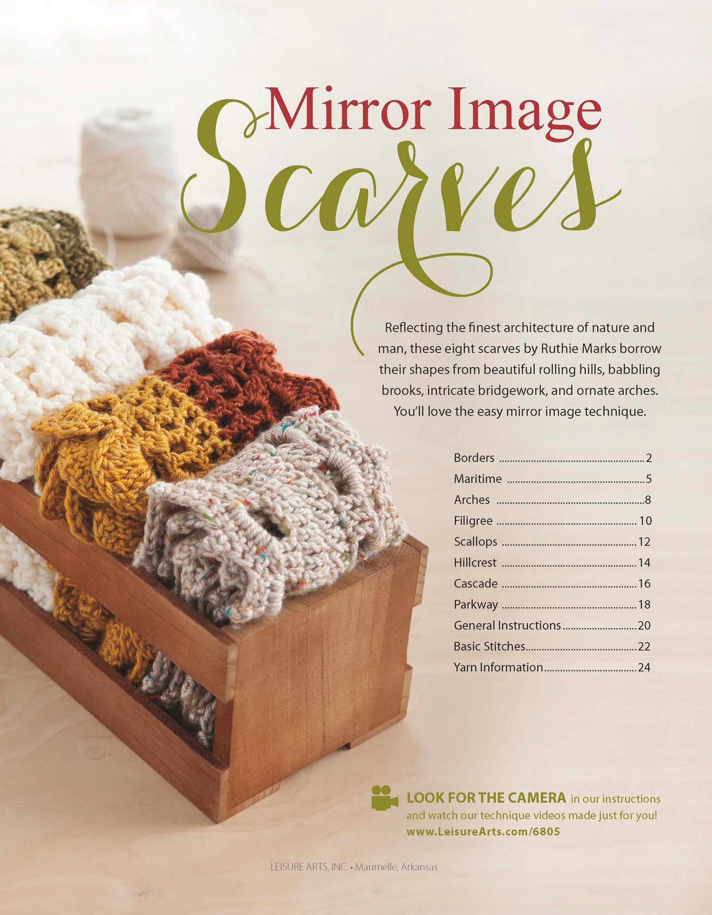 Mirror Image Scarves