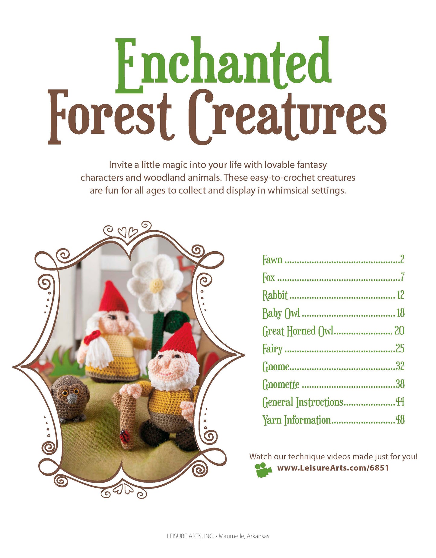 Enchanted Forest Creatures to Crochet