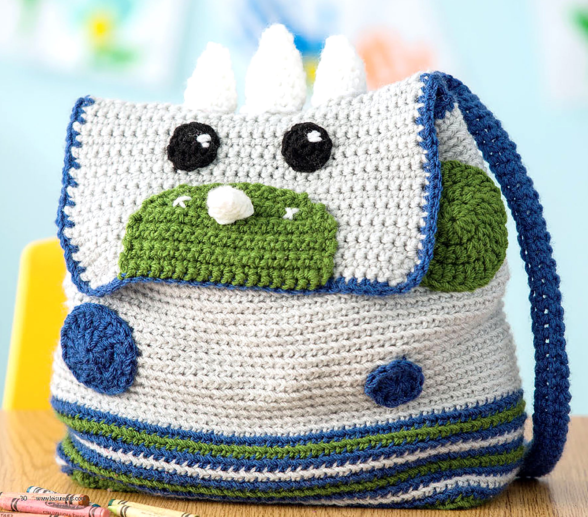 Leisure Arts Animal Backpacks Crochet Book