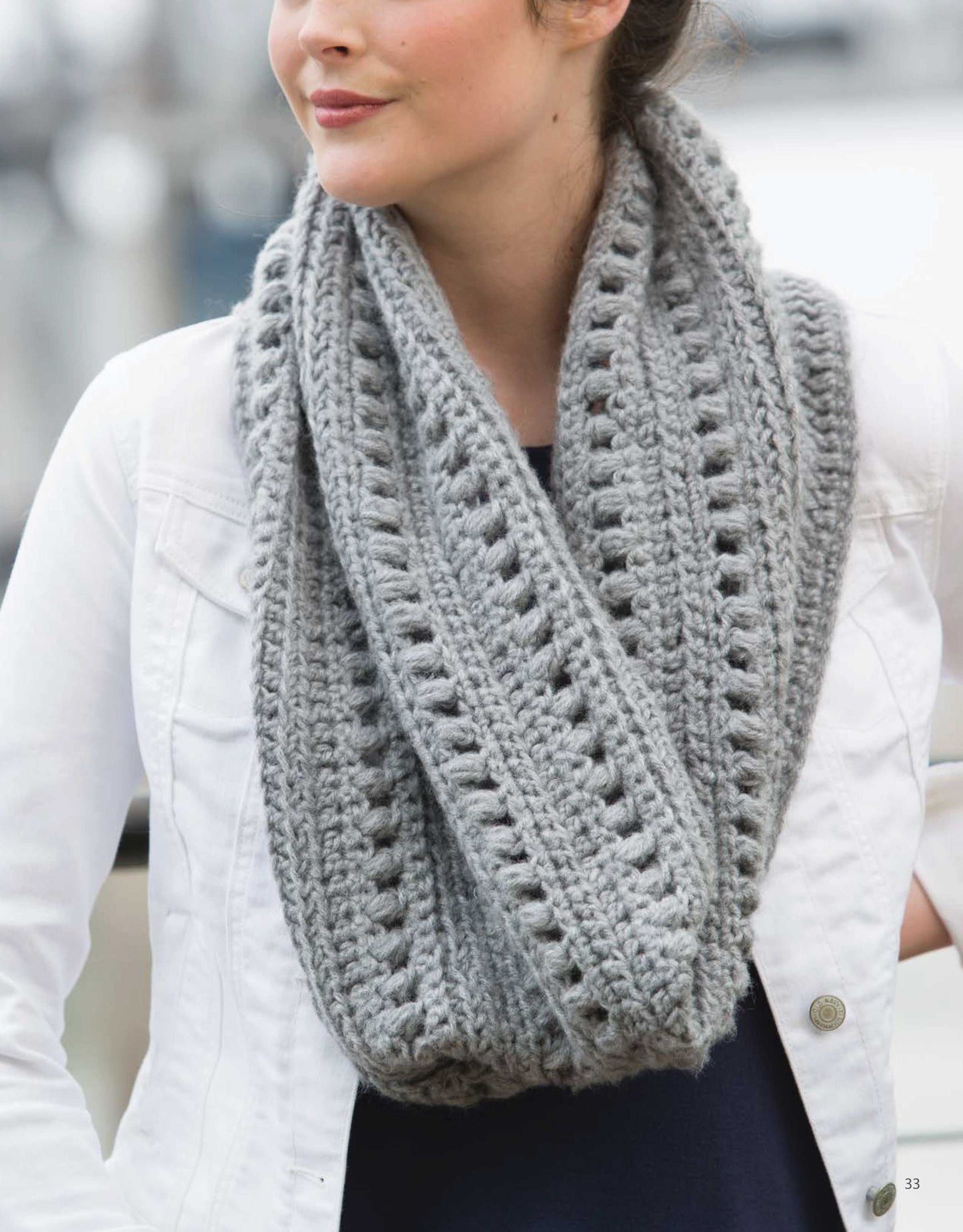 Make Your First Crochet Cowl