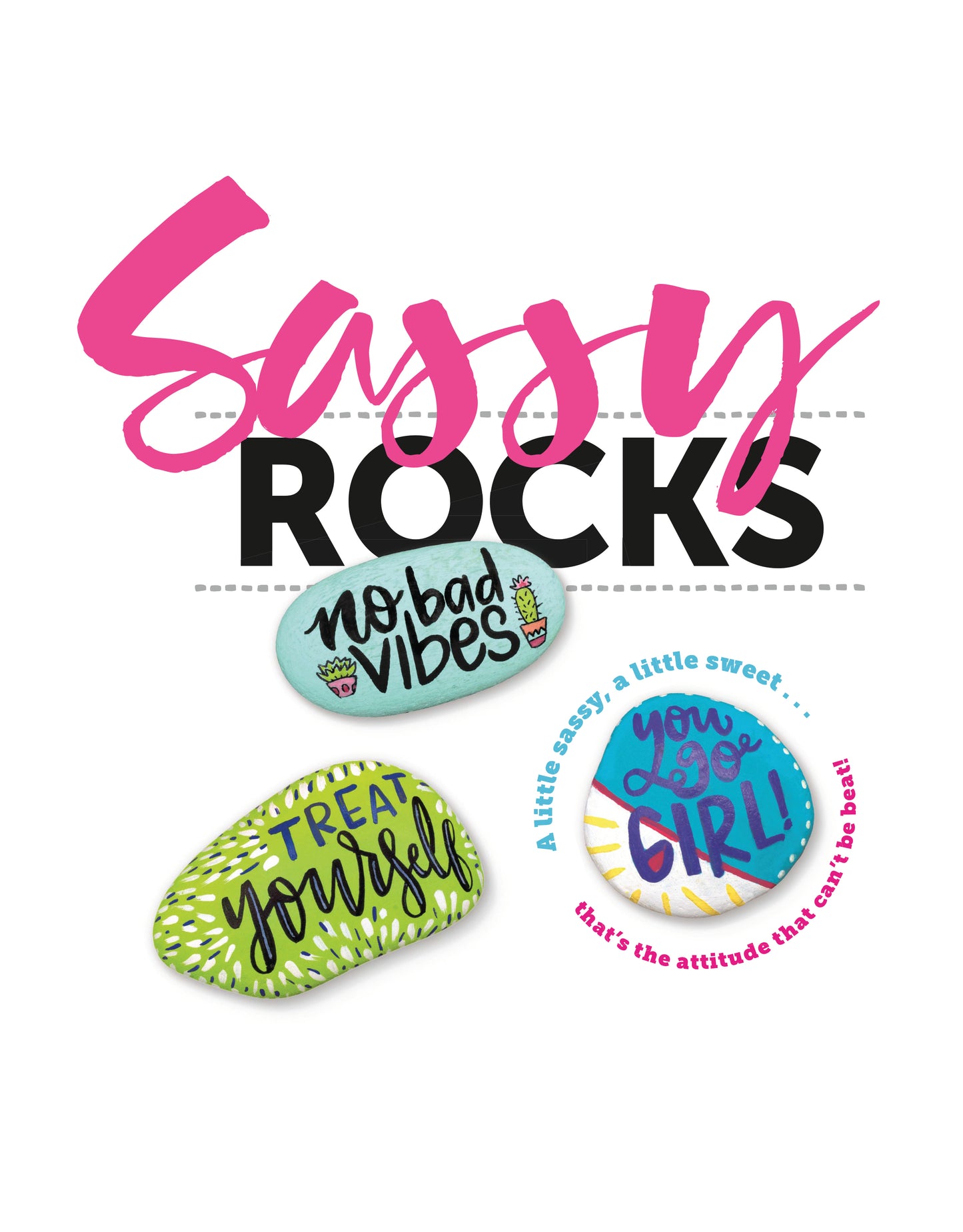 Rockin' Dots—Creative Ideas for Painting, Hand Lettering, and Dotting by Leisure Arts is a digital download packed with colorful designs and positive messages, perfect for rock painting or diamond art fans seeking inspiration.