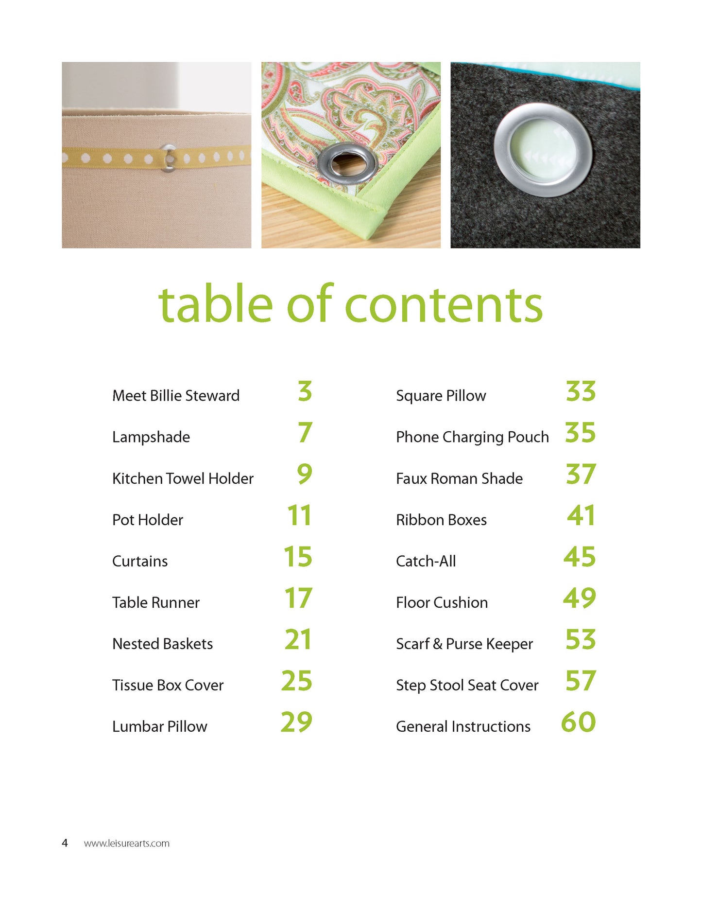 Home Decor Using Grommets