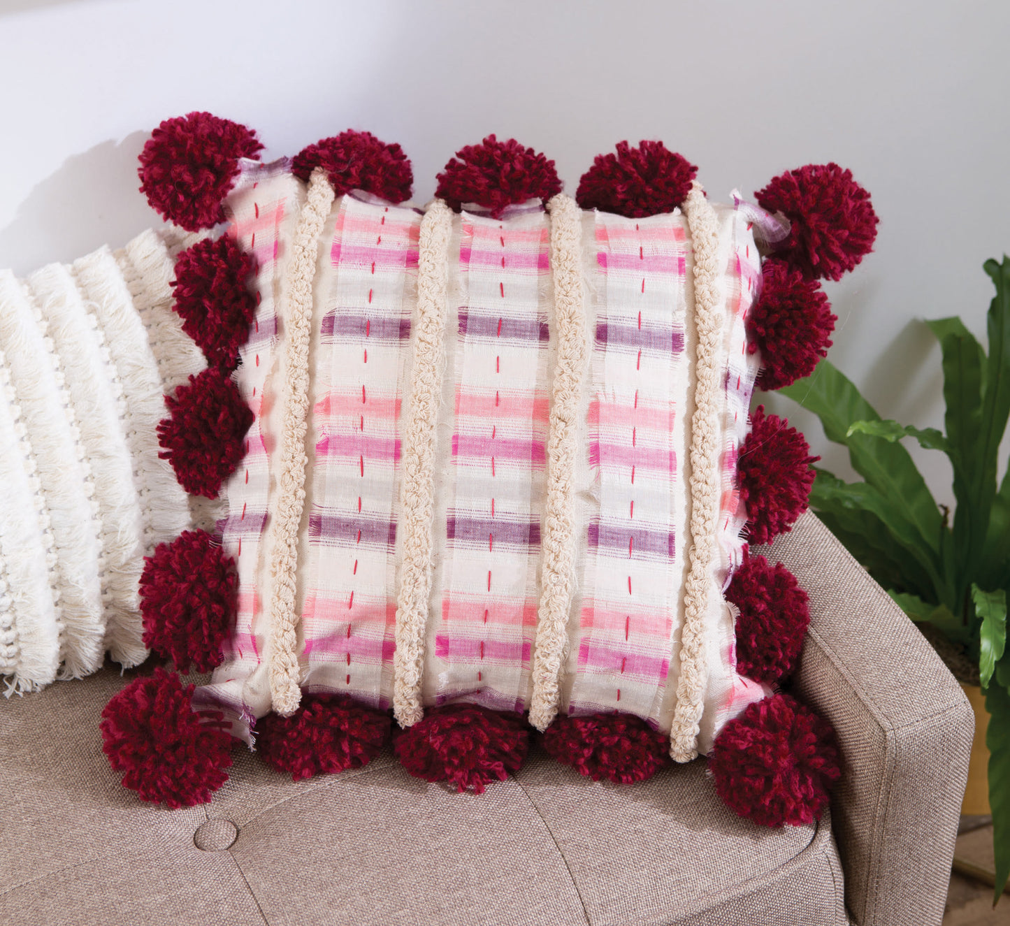 DIY Textured Pillows