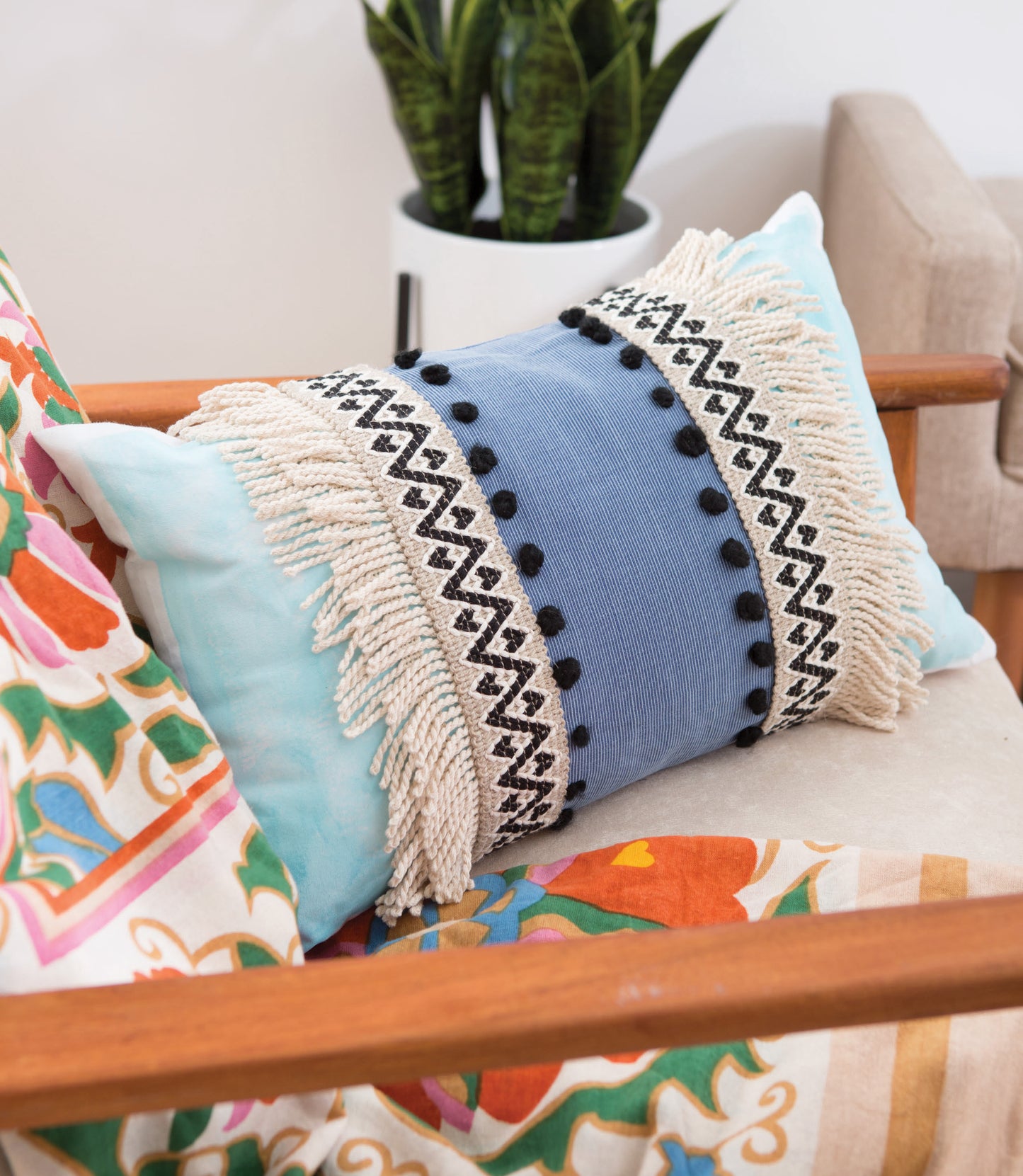 DIY Textured Pillows
