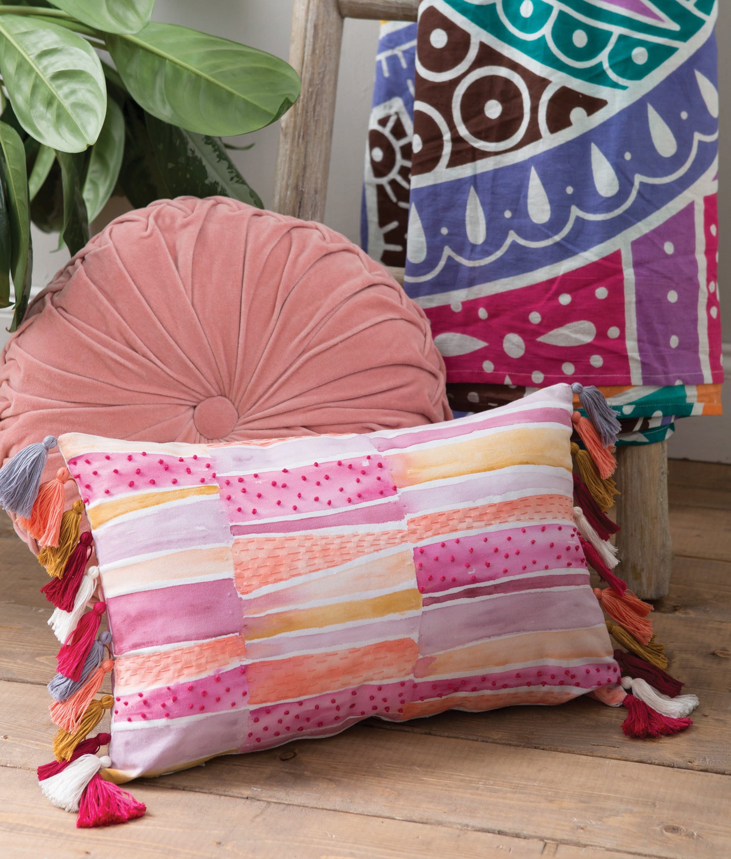 DIY Textured Pillows