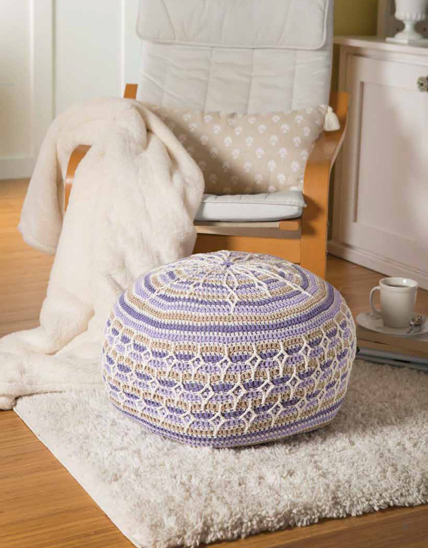 Overlay Crochet Pillows