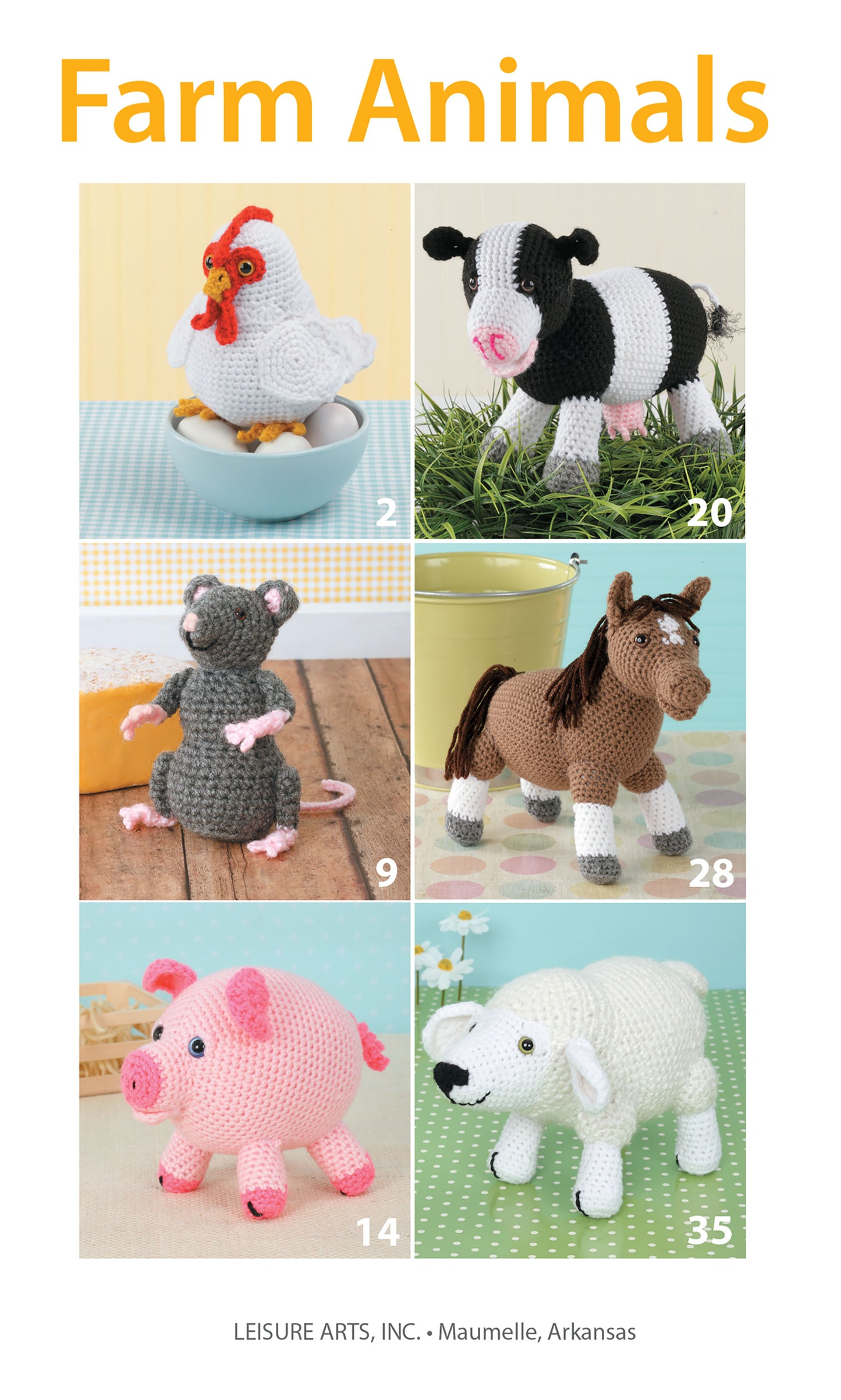 Crochet Farm Animals
