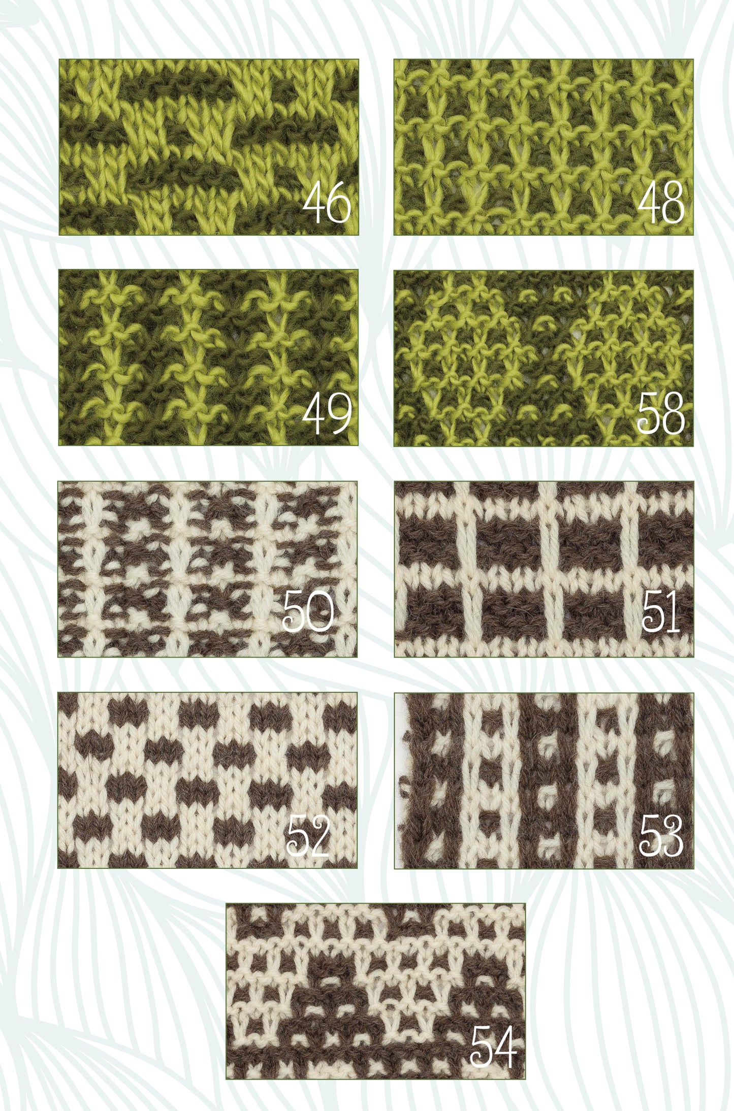 Loom Knit Stitch Dictionary