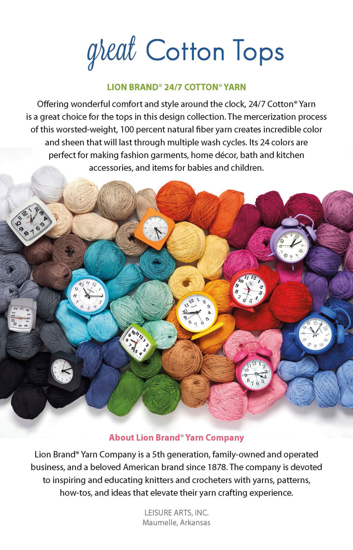 Great Cotton Tops Crochet