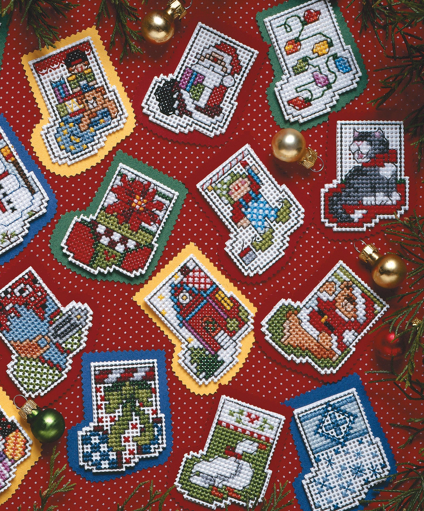 Mini Cross Stitch Ornaments