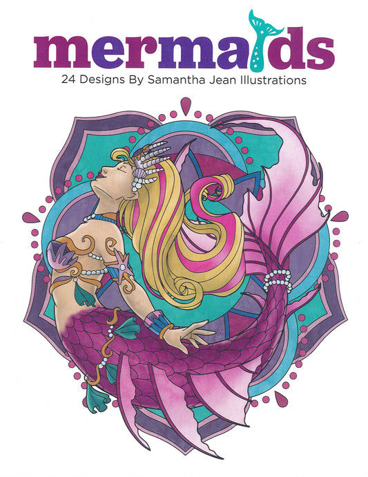 Mermaids Coloring Book