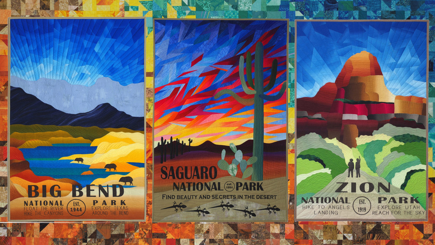Inspired by the Parks: Capturing Nature in Art Quilts