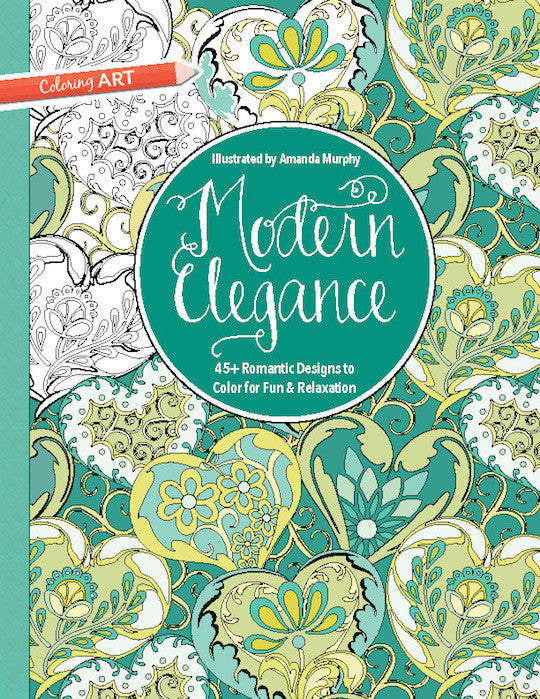 Modern Elegance Coloring Digital Download