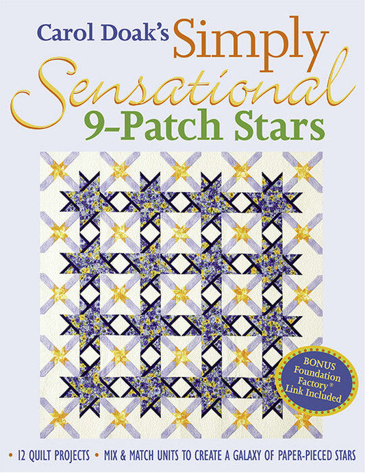 Carol Doak's Simply Sensational 9-Patch Stars Print-on-Demand Edition