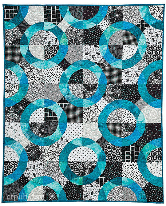 Circle Pizzazz: 12 Vibrant Quilt Projects • Easy Curves - Endless