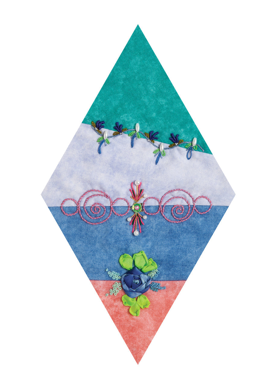 Crazy Quilting Dazzling Diamonds – C&T Publishing