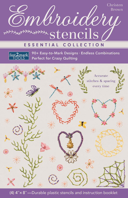 Embroidery Stencils Essential Collection