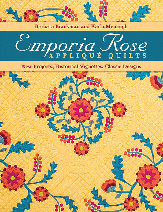 Emporia Rose Appliqué Quilts Digital Download