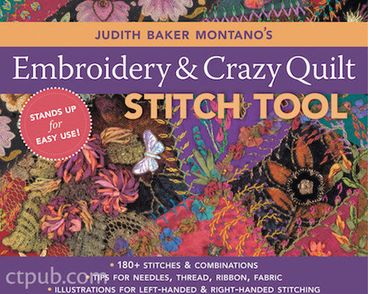 Judith Baker Montano's Embroidery & Crazy Quilt Stitch Tool