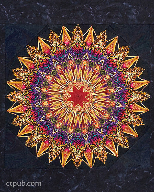 C100 竹箒 Kaleido Works 💥 KALEIDOSCOPE Quilt Block Tutorial || 2 Quilt Kaleidoscope