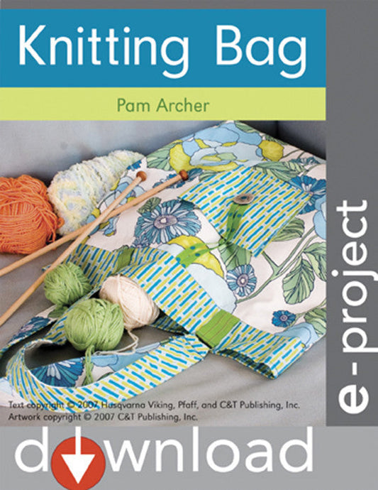 Knitting Bag eProject, Digital Download