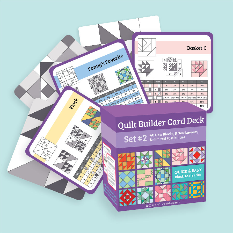 Quilt Builder Card Deck Set #2