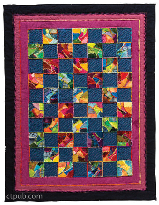着用1回✨Ameri vintage✨QUILTING MINIVEST Quilting…Just a Little Bit Crazy: A Marriage of Traditional
