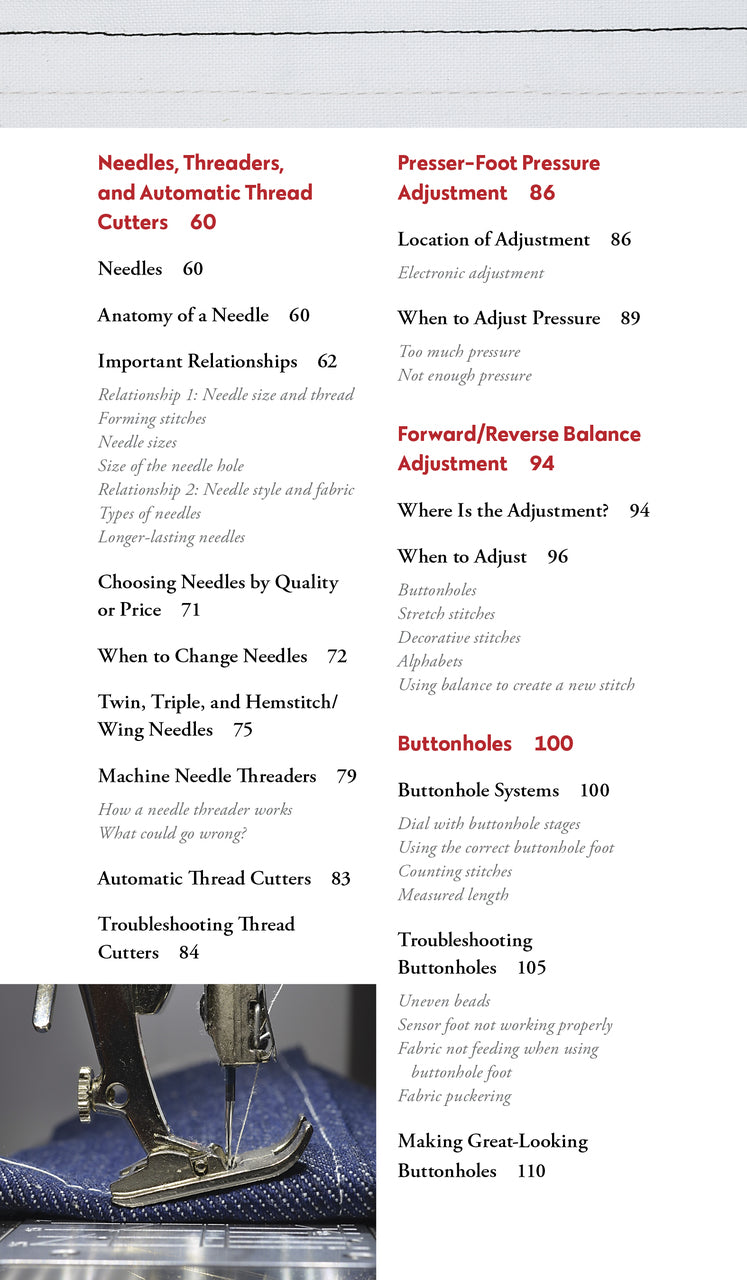 Sewing Machine Reference Tool – C&T Publishing