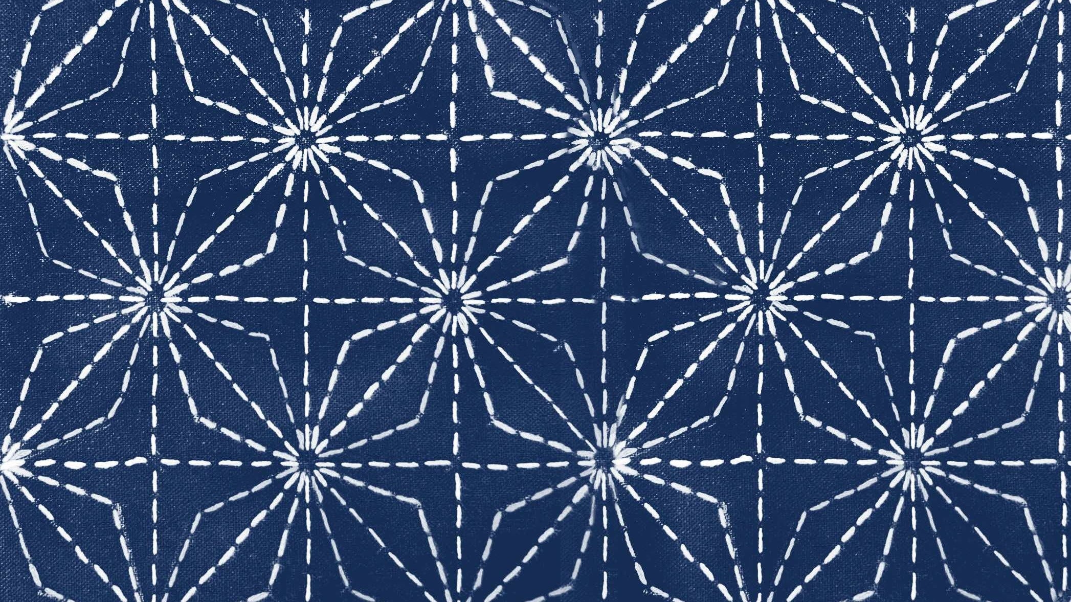 Ganzezashi (Sea Urchin) Moyouzashi Sashiko Stitch – C&T