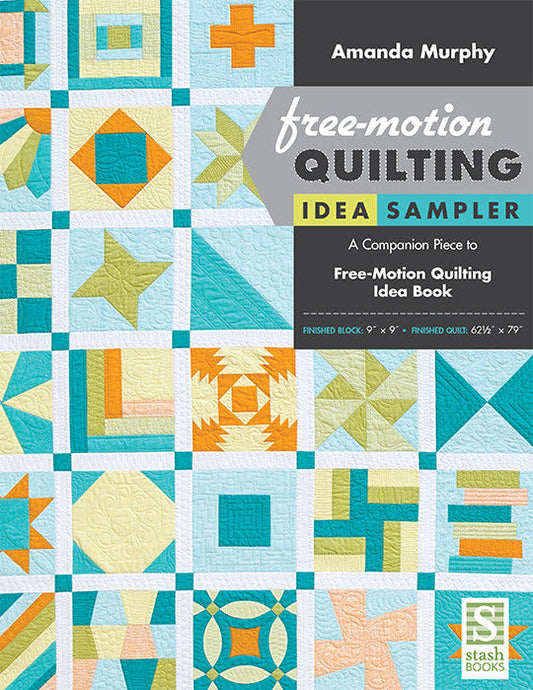 Free-Motion Quilting Idea Sampler ePattern, Digital Download