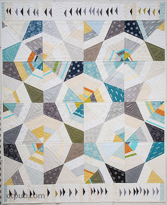 Octagon Shimmer Quilt ePattern Digital Download