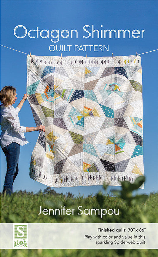 Octagon Shimmer Quilt ePattern Digital Download