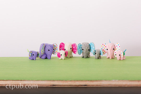 Pipsqueaks ItsyBitsy Felt Creations to Stitch & Love Digital Download