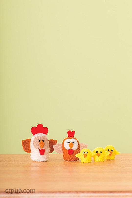 Pipsqueaks ItsyBitsy Felt Creations to Stitch & Love Digital Download