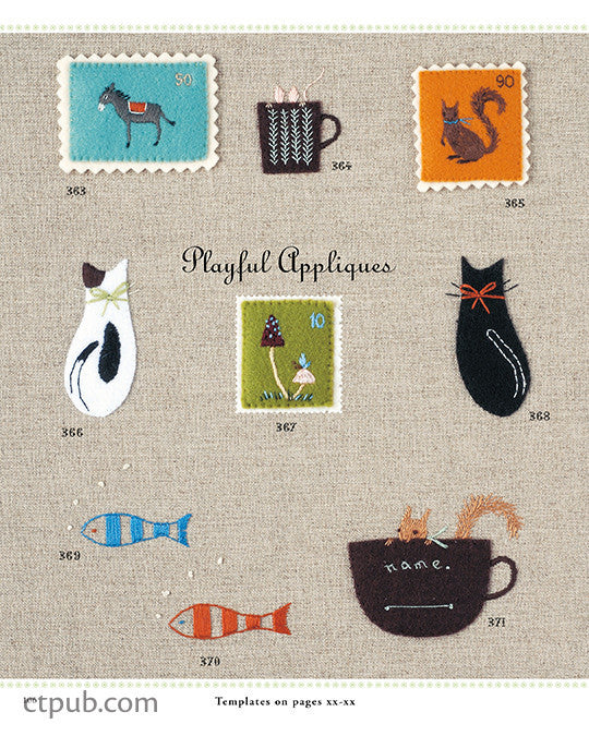 Teeny Tiny Menagerie: 38 Whimsical & Wonderful Animal Embroidery