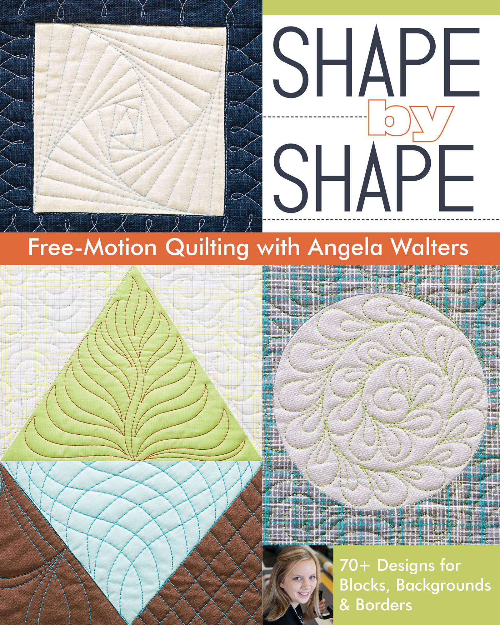 Wavy Lines Stencil - Intro to Free Motion Quilting 