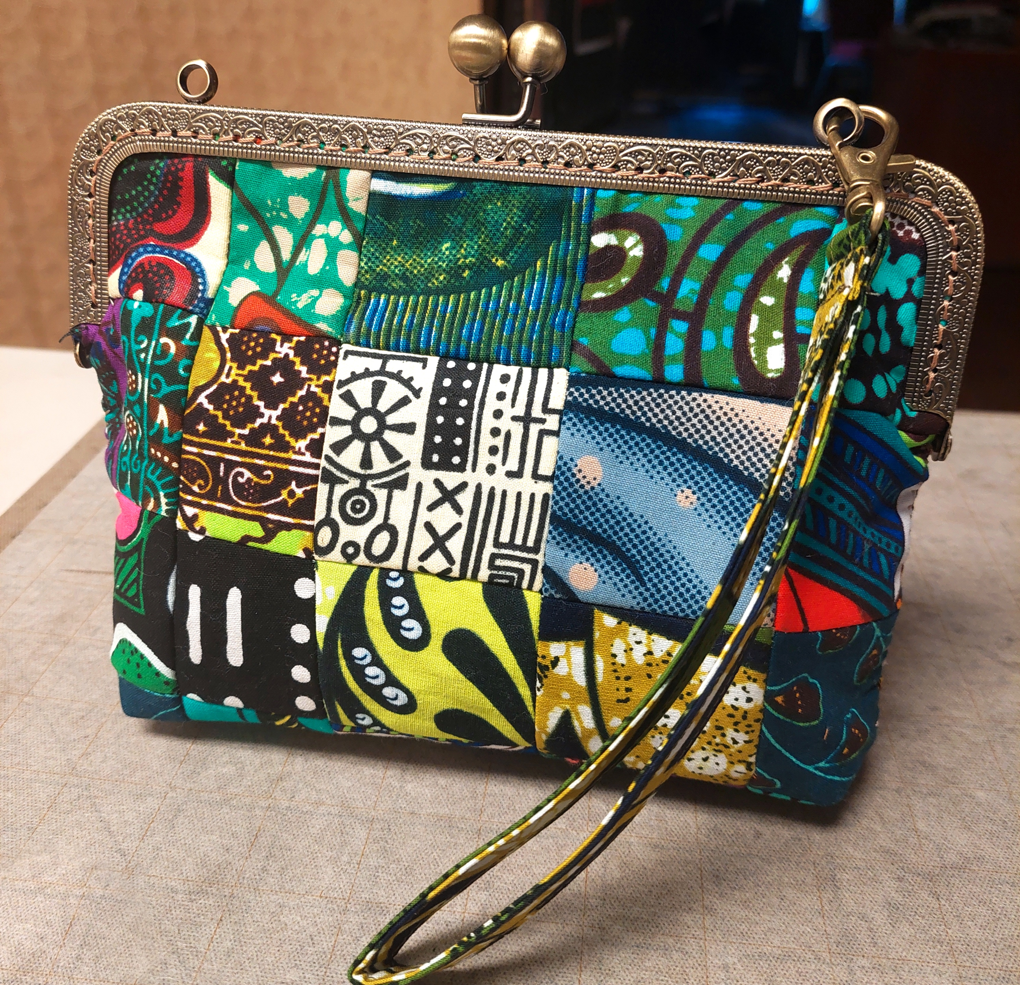 Ankara Clutch